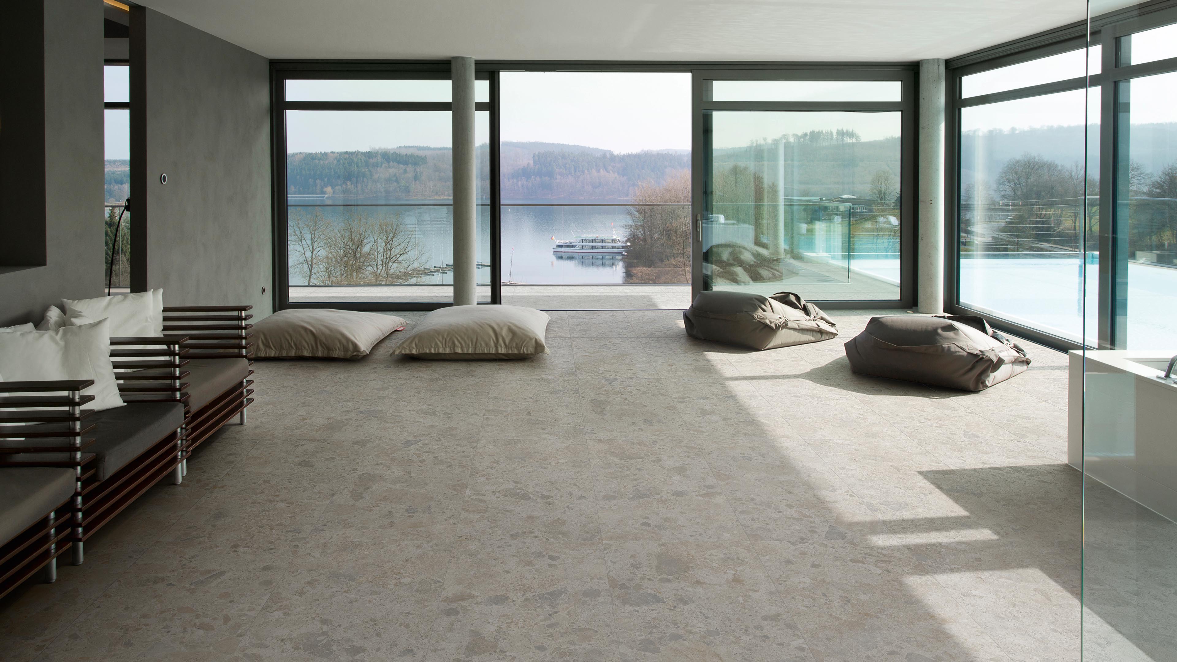 Vloertegel 600X600 Mix Gris 8,5mm Mat Ret.R10