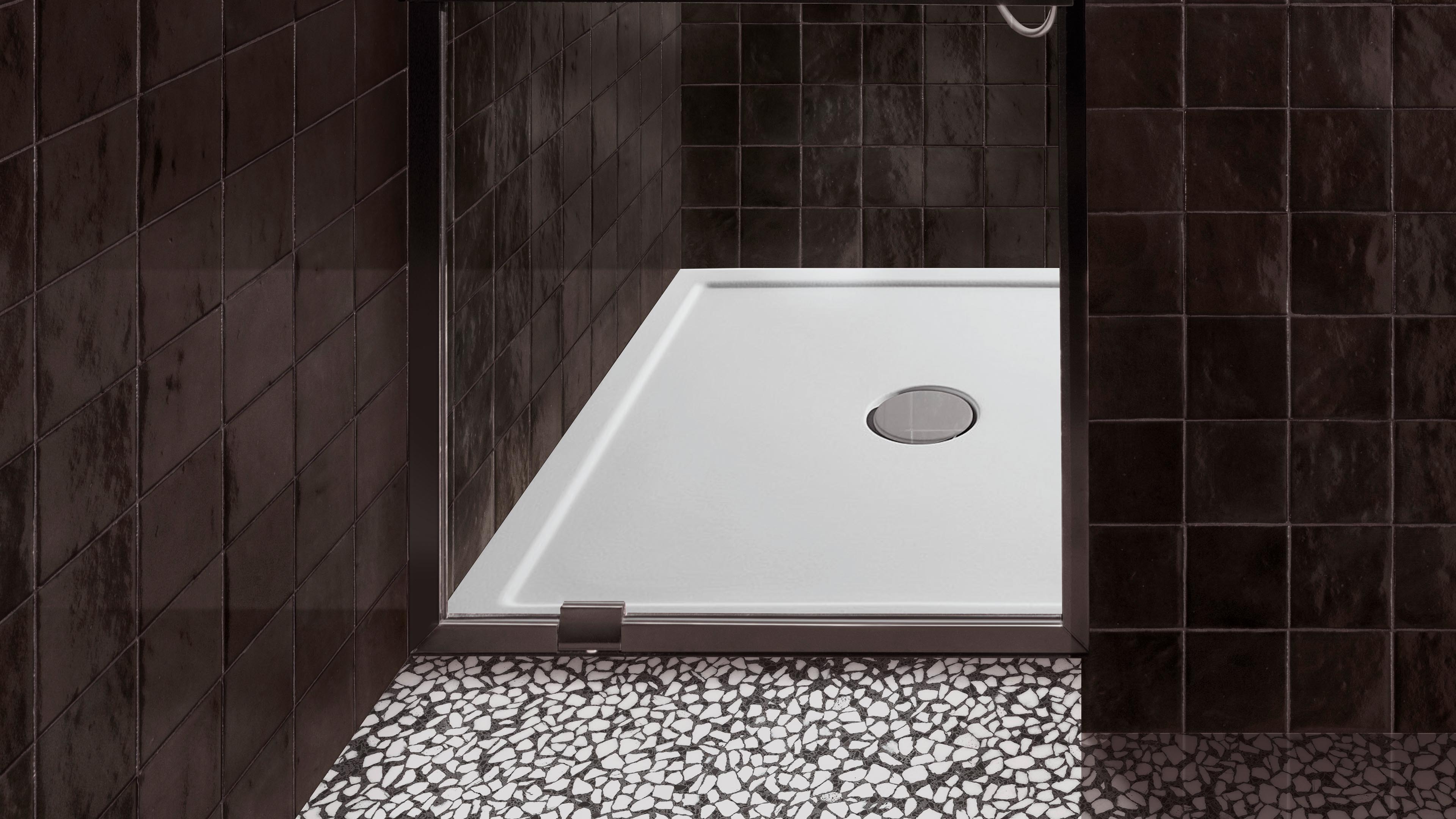 Wandtegel 100X100 Carbone 10mm Glans