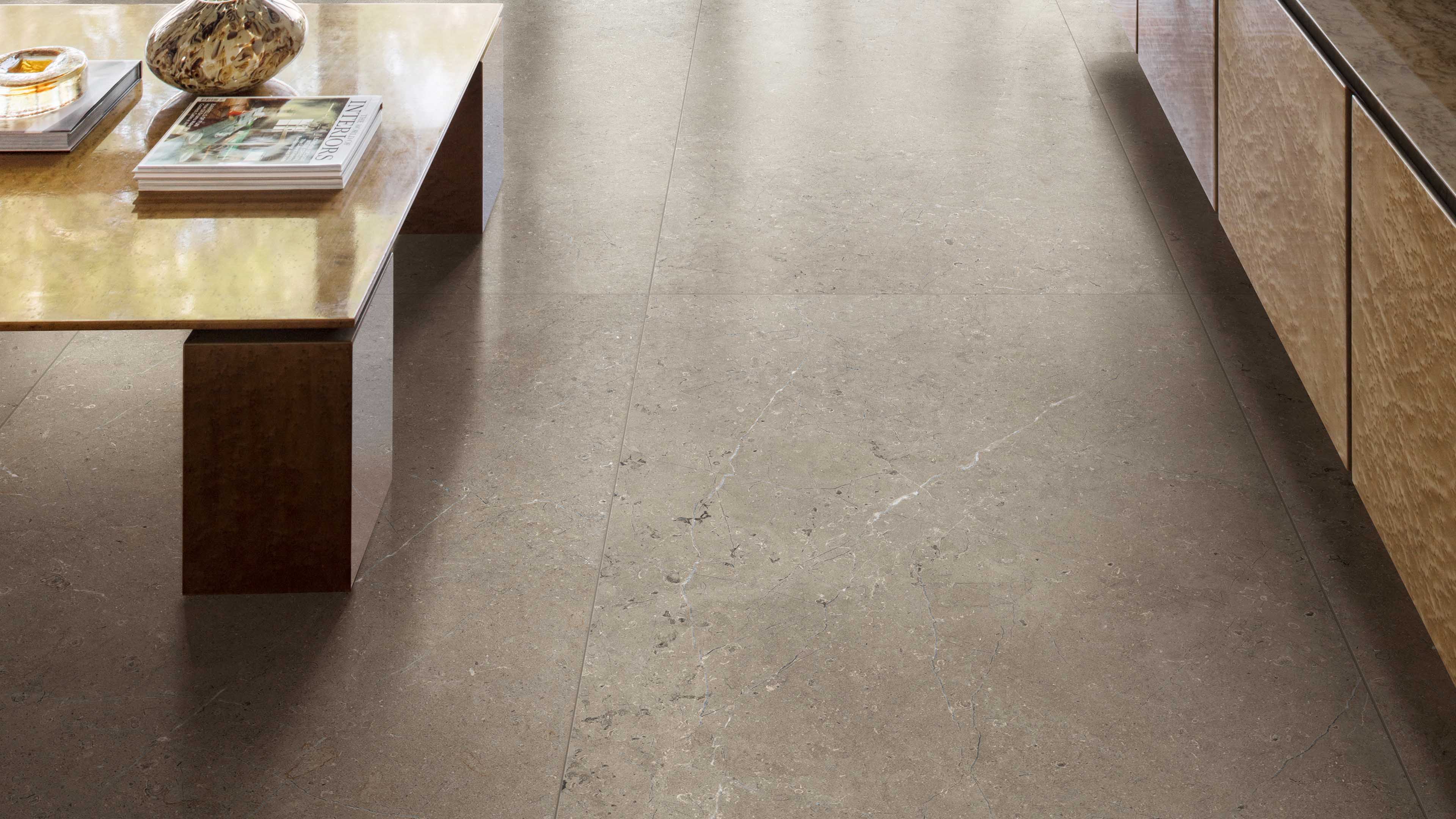 Vloertegel 1200X1200 Taupe 10mm Mat Ret.R10